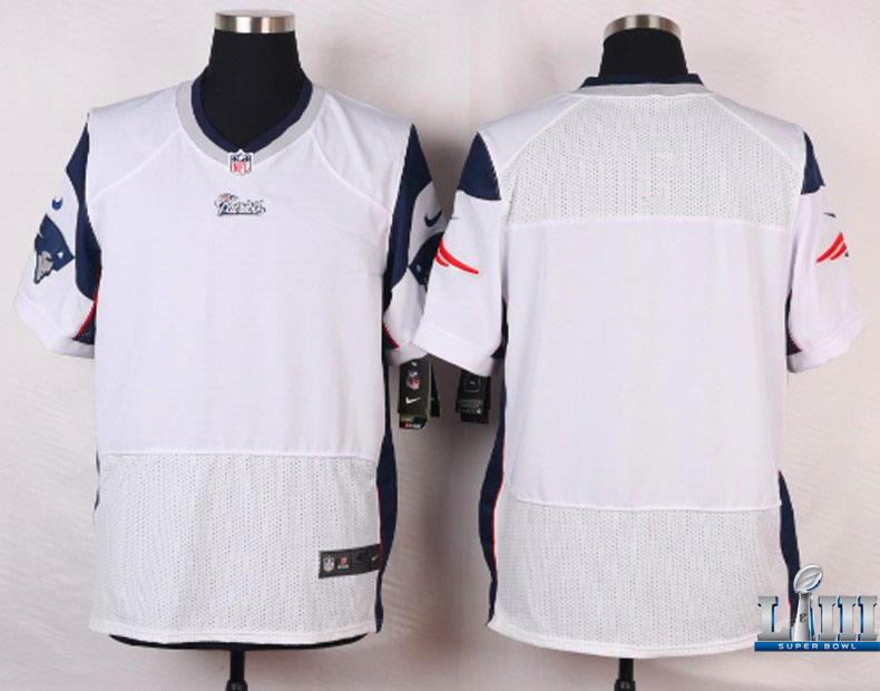 2019 New England Patriots Super Bowl LIII elite Jerseys-001